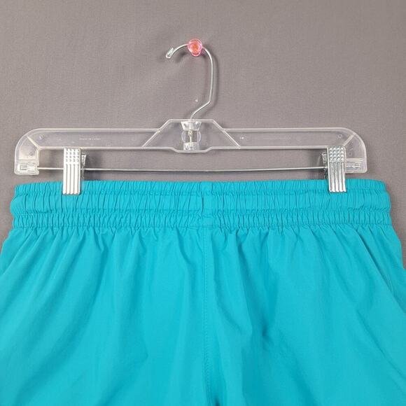 Nike Turquoise Shorts M Drawstring Lined Sporty - Picture 4 of 9